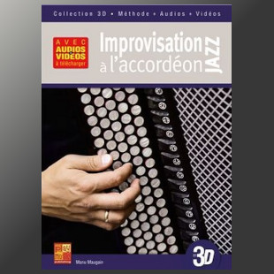 Improvisation à l'accordéon jazz en 3D